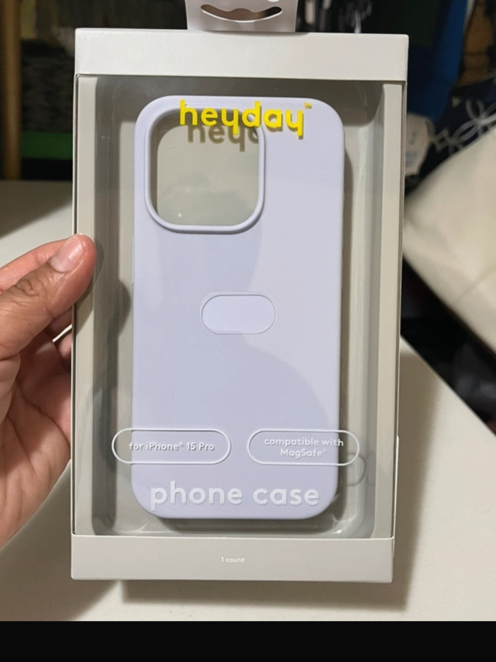 heyday Lavender MagSafe iPhone 15 Pro Case - Soft-Touch